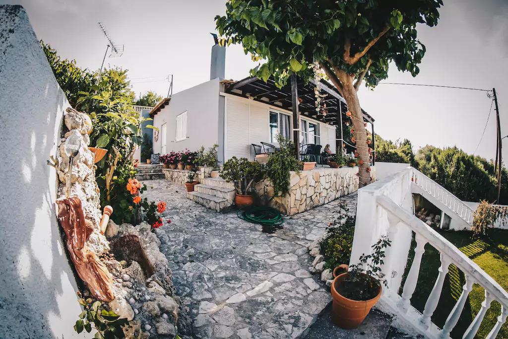Villa Galanis By The Sea Niforeika Exterior foto